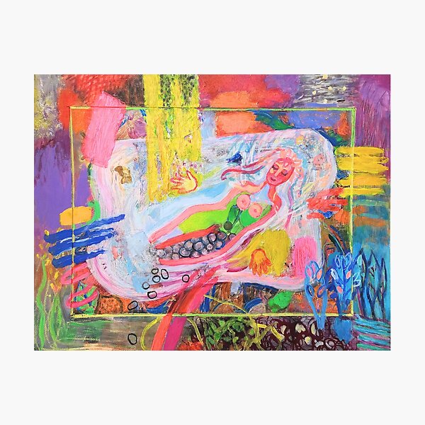 Aperçu de l'œuvre Danaé | Art féminin brillant créée et vendue par Mastilovic.Art.
