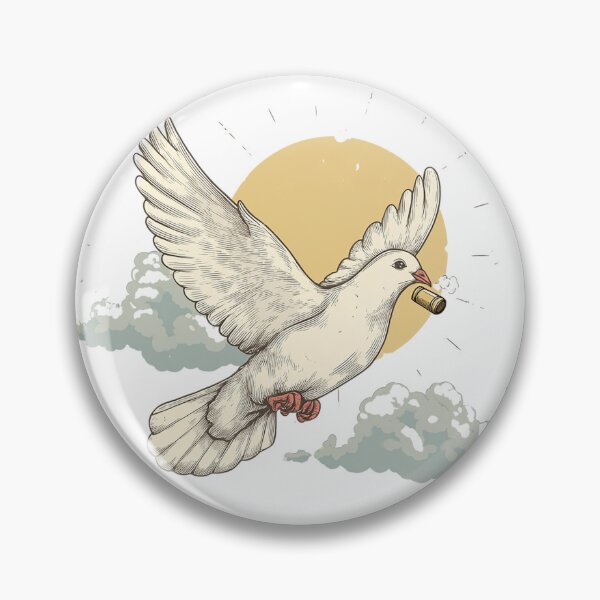 Item preview, Digital Messenger – Dove with USB in Flight designed and sold by Alphakenon.