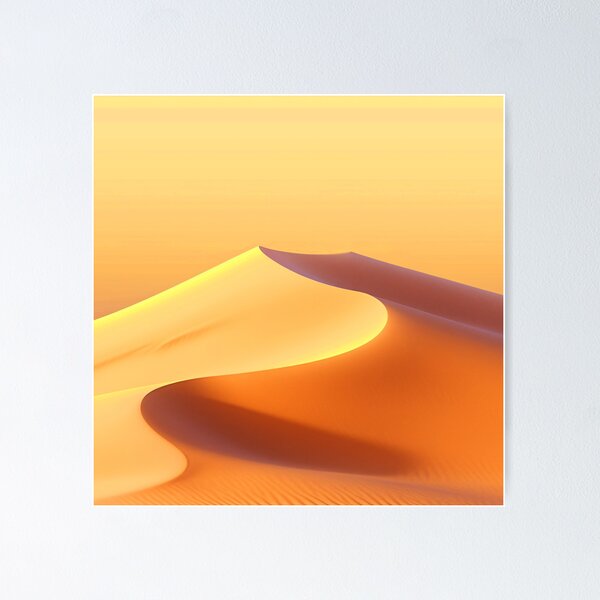 Item preview, Fantasy Sci-Fi Exotic Sand Dune Sunrise Abstract Art designed and sold by DEC02.