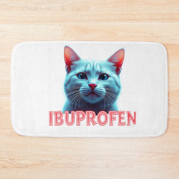 Item preview, Ibuprofen Cat ,  Comic Style Cat Humor designed and sold by solo-shopp.