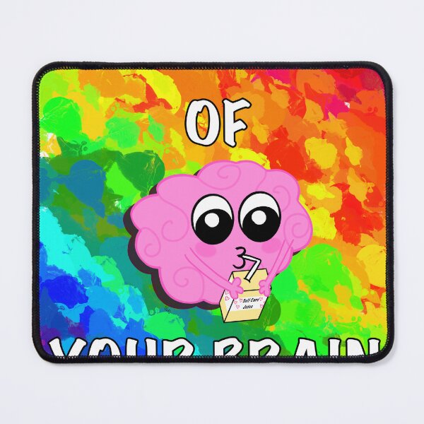 Item preview, Take Care of Your Brain- Rainbow Abstract designed and sold by LaurenEhretArt.