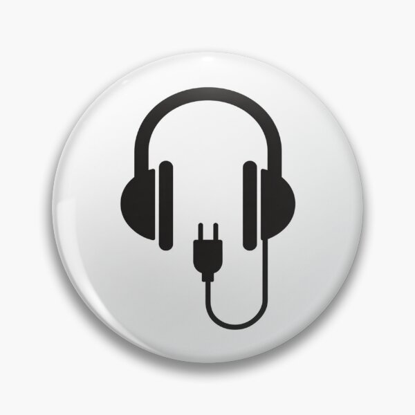 Item preview, Disconnected Headphones – Minimalist Audio Plug Icon designed and sold by Alphakenon.