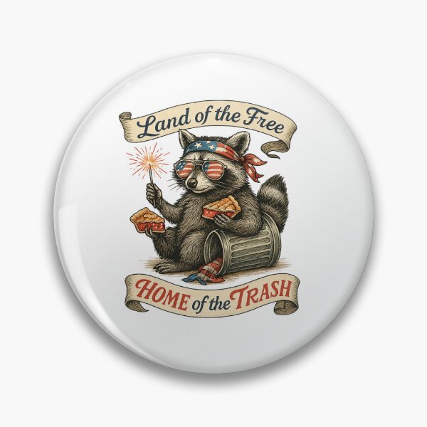 Item preview, Land of the Free – Home of the Trash designed and sold by Radgraphic.
