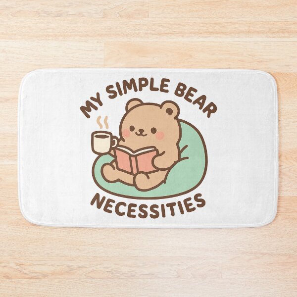 Item preview, Simple bear necessities designed and sold by Wild Hearts At Home.