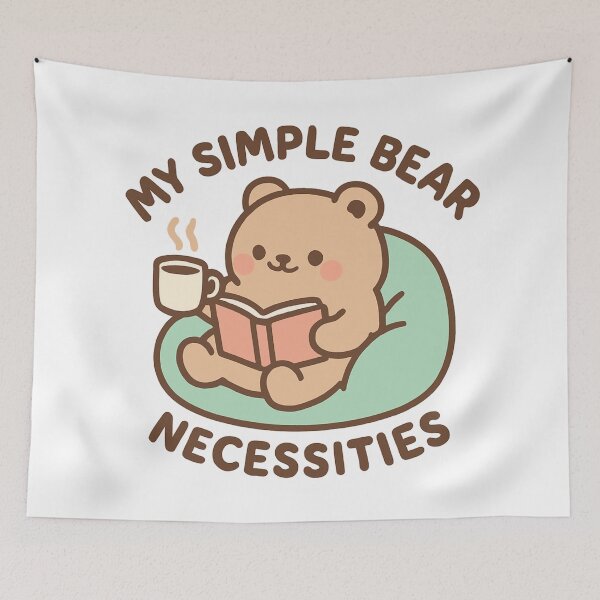 Item preview, Simple bear necessities designed and sold by Wild Hearts At Home.