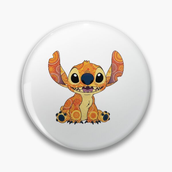 Item preview, STITCH orange Aboriginal style art designed and sold by Penguinmay.