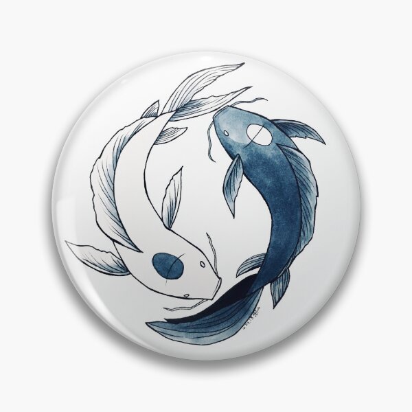 Item preview, Tui and La - Yin & Yang Koi designed and sold by nicoledesigns.