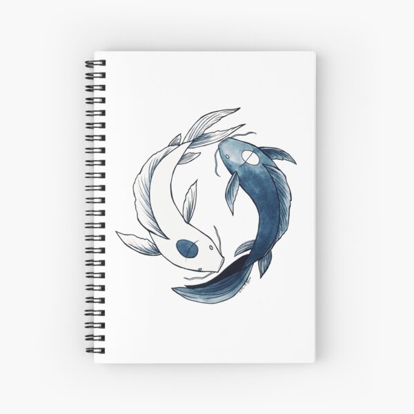 Aperçu de l'œuvre Tui et La - Yin et Yang Koi créée et vendue par nicoledesigns.
