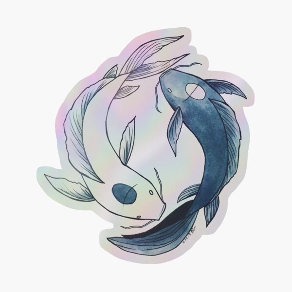 Item preview, Tui and La - Yin & Yang Koi designed and sold by nicoledesigns.