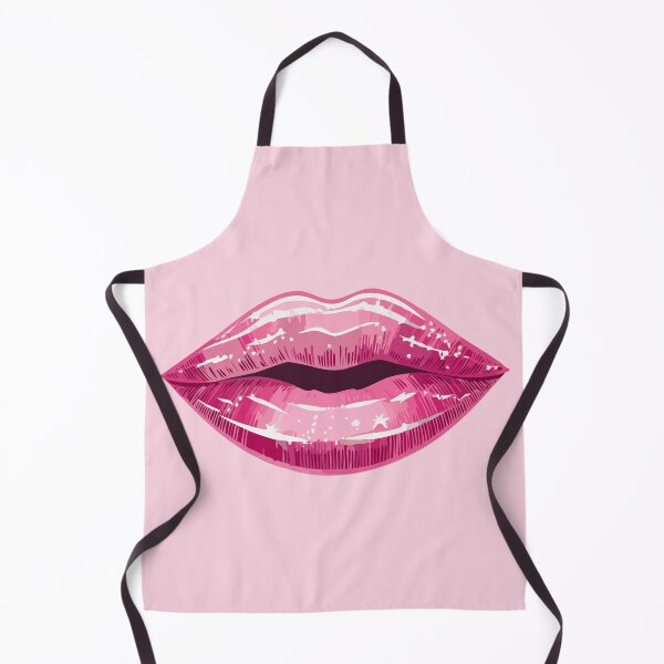 Item preview, Shiny pink lips with pattern designed and sold by angel-cat-22.