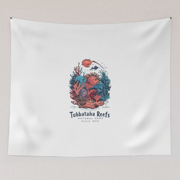 Item preview, Philippines Tubbataha Reefs Natural Park designed and sold by likbatonboot.