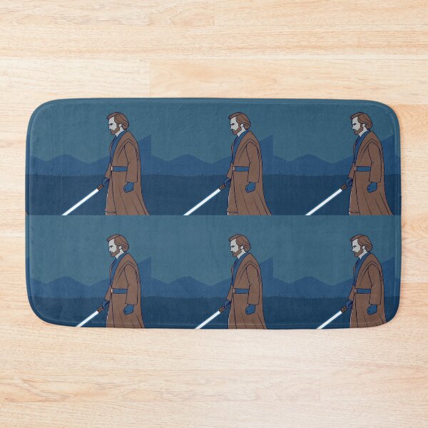 Item preview, Jedi Warrior in Blue Landscape Scene designed and sold by ART ATTACK ZONE.