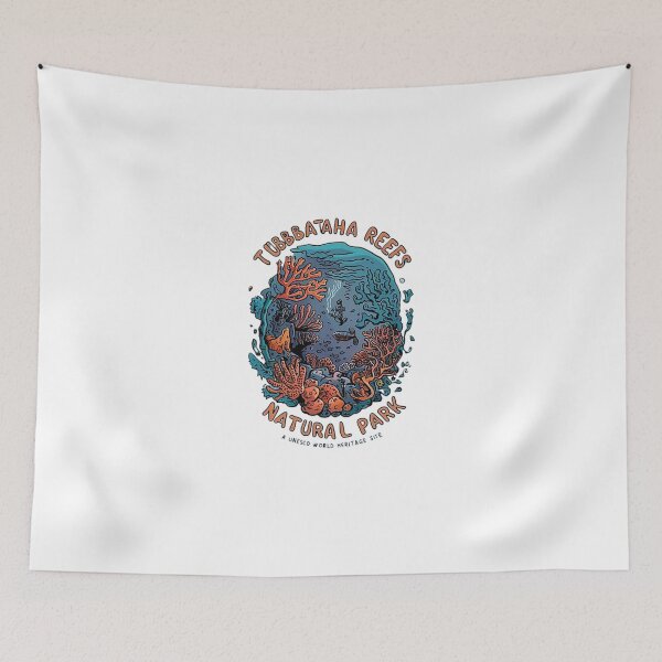 Item preview, Philippines Tubbataha Reefs Natural Park designed and sold by likbatonboot.