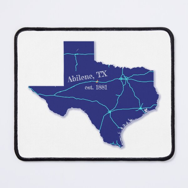 Item preview, Abilene, TX [Blue] designed and sold by PhilbonianDezin.