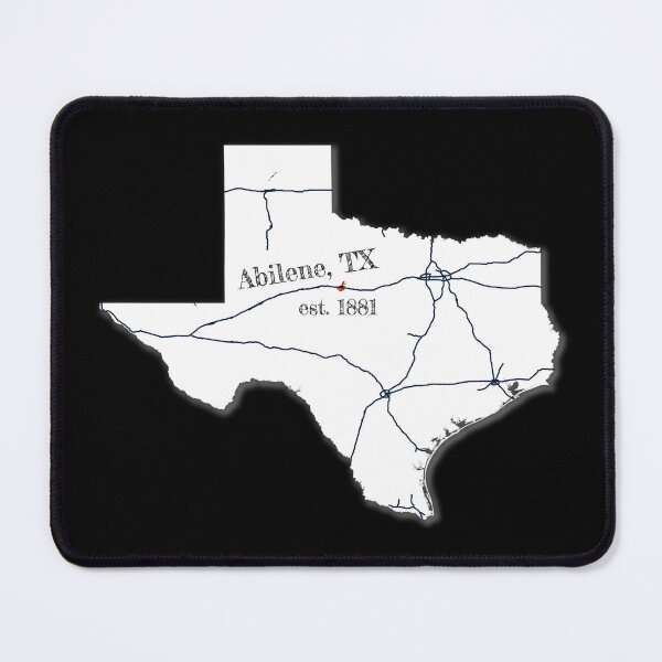 Item preview, Abilene, TX [White] designed and sold by PhilbonianDezin.