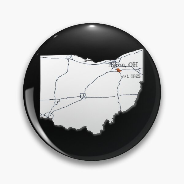 Item preview, Akron, OH [White] designed and sold by PhilbonianDezin.
