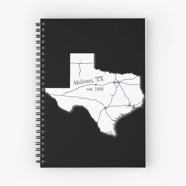 Item preview, Abilene, TX [White] designed and sold by PhilbonianDezin.