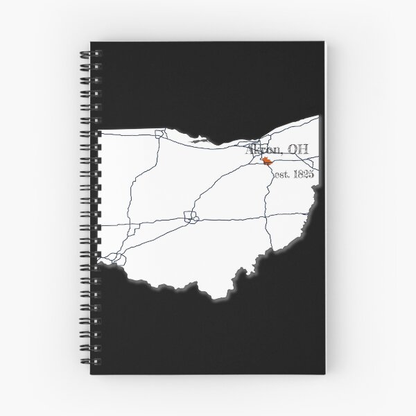 Item preview, Akron, OH [White] designed and sold by PhilbonianDezin.