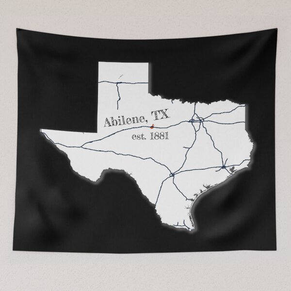 Item preview, Abilene, TX [White] designed and sold by PhilbonianDezin.