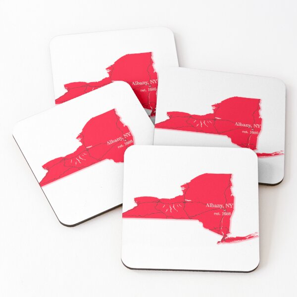 Item preview, Albany, NY [Red] designed and sold by PhilbonianDezin.