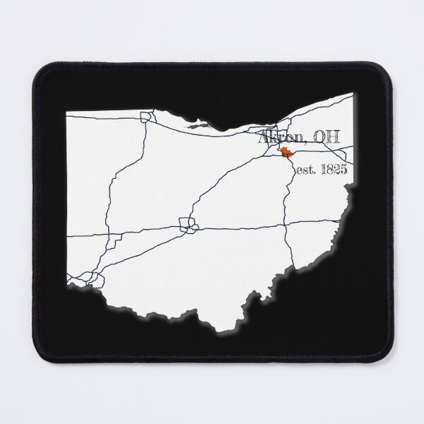 Item preview, Akron, OH [White] designed and sold by PhilbonianDezin.