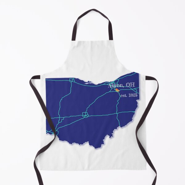 Item preview, Akron, OH [Blue] designed and sold by PhilbonianDezin.