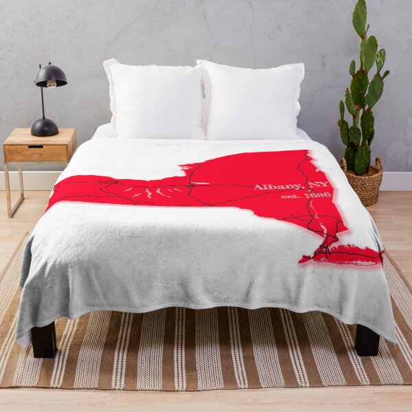 Item preview, Albany, NY [Red] designed and sold by PhilbonianDezin.