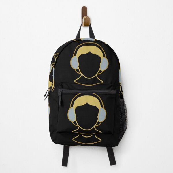 Item preview, Golden Princess Headphones Icon designed and sold by ART ATTACK ZONE.