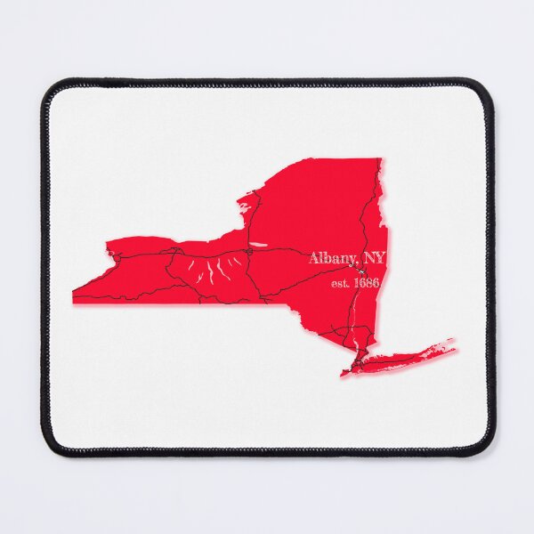 Item preview, Albany, NY [Red] designed and sold by PhilbonianDezin.