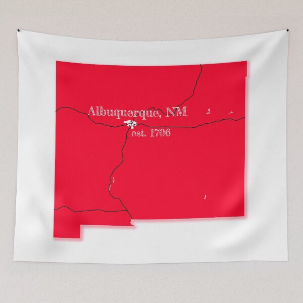 Item preview, Albuquerque, NM [Red] designed and sold by PhilbonianDezin.