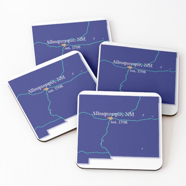 Item preview, Albuquerque, NM [Blue] designed and sold by PhilbonianDezin.