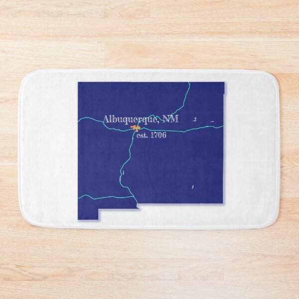 Item preview, Albuquerque, NM [Blue] designed and sold by PhilbonianDezin.