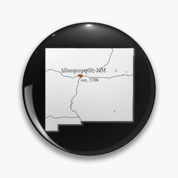 Item preview, Albuquerque, NM [White] designed and sold by PhilbonianDezin.