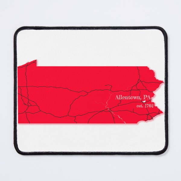 Item preview, Allentown, PA [Red] designed and sold by PhilbonianDezin.