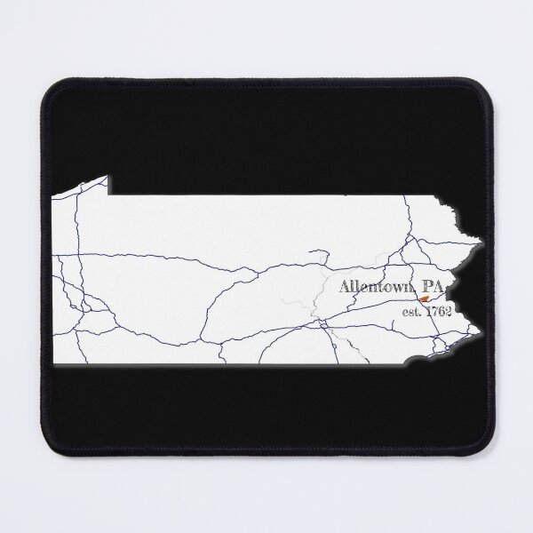Item preview, Allentown, PA [White] designed and sold by PhilbonianDezin.