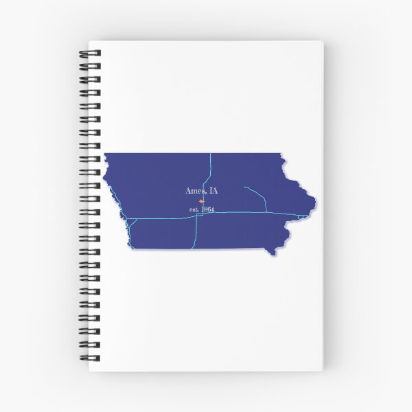 Item preview, Ames, IA [Blue] designed and sold by PhilbonianDezin.