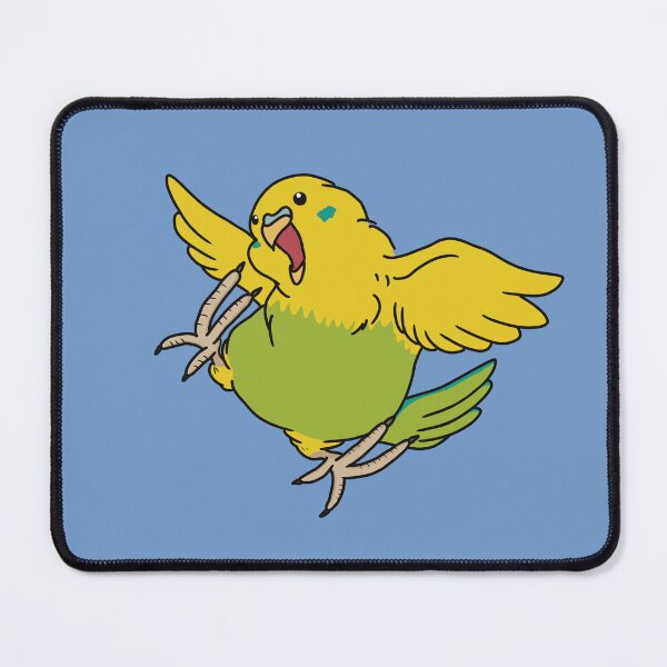 Item preview, Happy dancing yellow budgie bird designed and sold by tayaan.