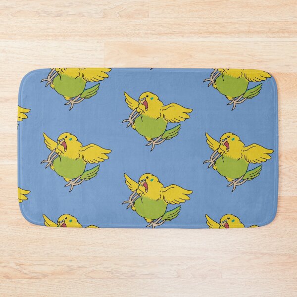 Item preview, Happy dancing yellow budgie bird designed and sold by tayaan.