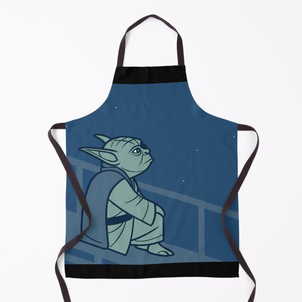 Item preview, Reflective Yoda Under Starry Sky designed and sold by ART ATTACK ZONE.