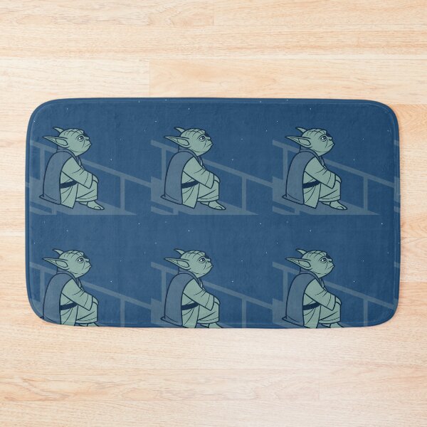 Item preview, Reflective Yoda Under Starry Sky designed and sold by ART ATTACK ZONE.