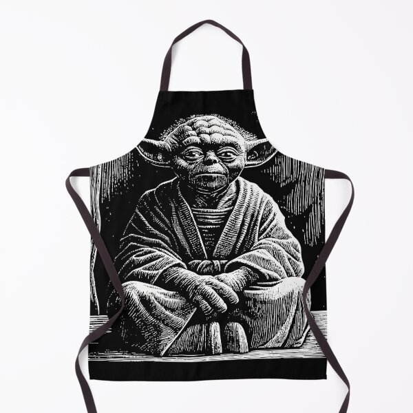 Item preview,  Wise Yoda in Monochromatic Style designed and sold by ART ATTACK ZONE.