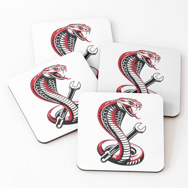 Artikelvorschau, Cobra Coil – Giftige Schlange um einen Schraubenschlüssel gewickelt entworfen und verkauft von Alphakenon.