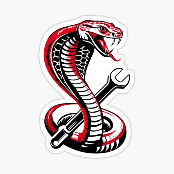 Item preview, Cobra Coil – Venomous Serpent Wrapped Around Wrench designed and sold by Alphakenon.