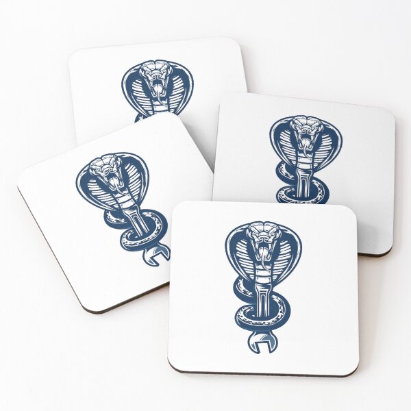 Item preview, Mechanic’s Guardian – Blue Cobra Wrench Emblem designed and sold by Alphakenon.