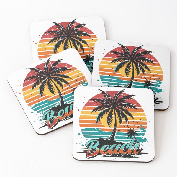 Item preview, Sunrise Beach Vibes T-Shirt – Tropical Palm Tree Aesthetic designed and sold by soufiane21.