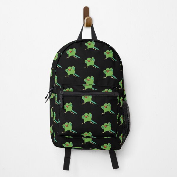 Item preview, Angry Green ringneck parakeet bird designed and sold by tayaan.