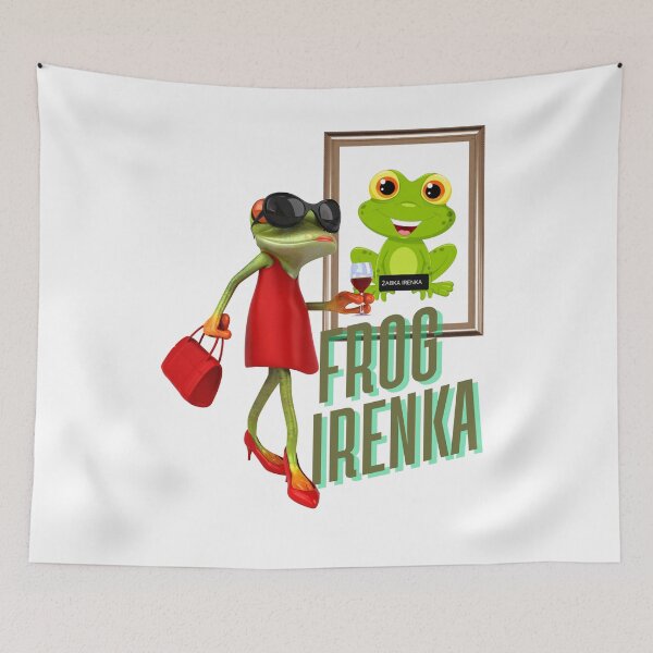 Item preview,  Frog Irenka designed and sold by  ViralVisionsCreating .