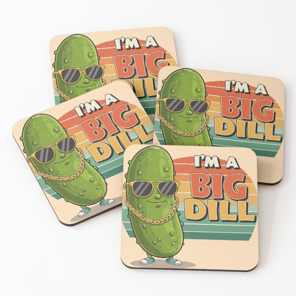 Item preview, I'm a Big Dill Shirt – Pickle Dad Joke Tee – Funny Food Pun Shirt designed and sold by Collision19.