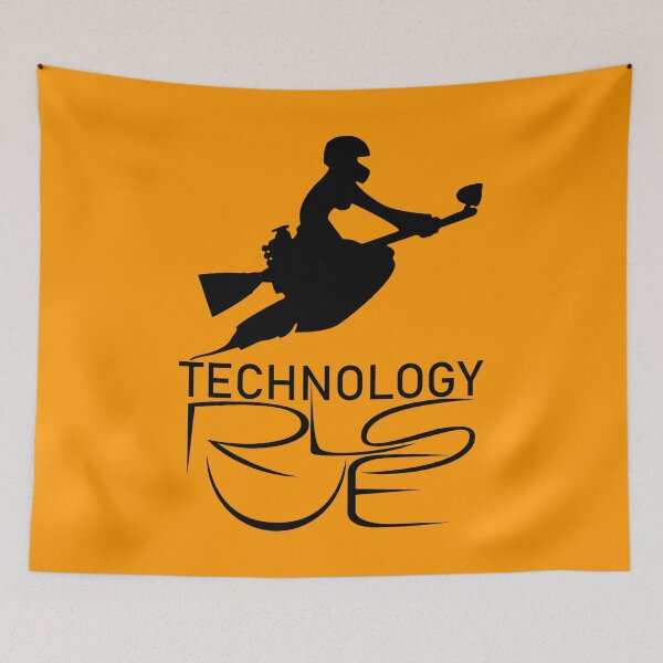 Item preview, Technology Rules designed and sold by Bearded Jester Designs.
