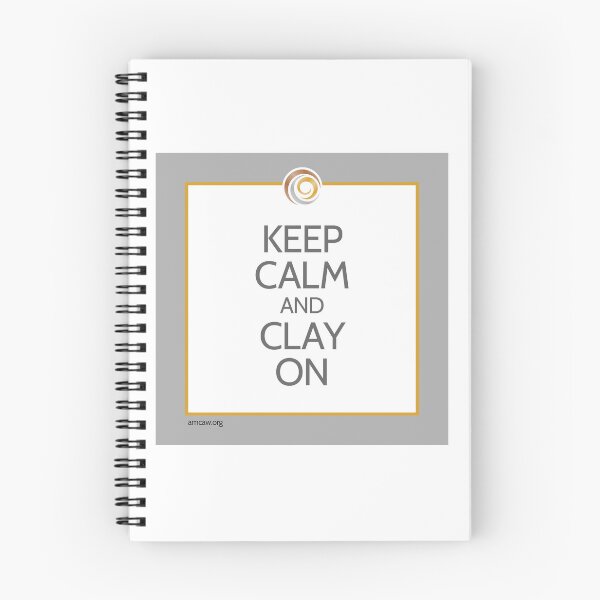 Item preview, Keep Calm and Clay On – Funny Metal Clay Artist Design designed and sold by AMCAW.